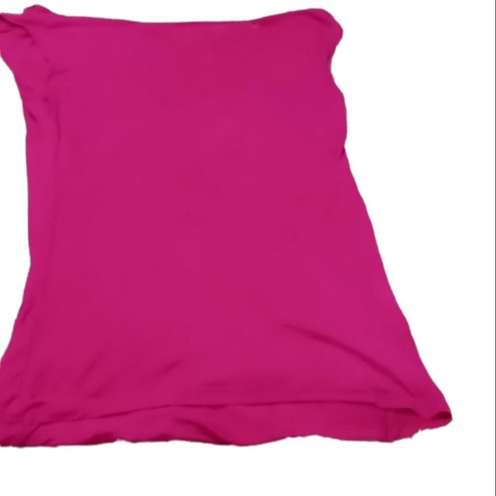 Fuschia draped top L - Picture 3 of 5